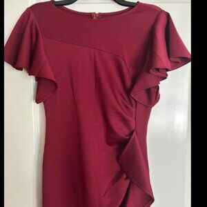 Memoriesea - Elegant High Split Ruched Bodycon Mermaid Evening Cocktail Dress